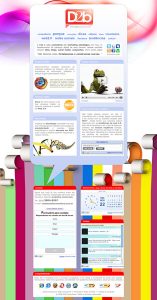 d2b site antigo 157x300 Processo criativo do site da D2B Consultoria